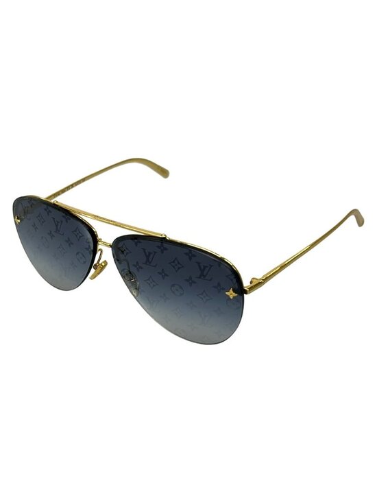 Louis Vuitton Teardrop Blue Gold Eyewear main image 8
